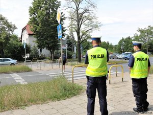 Trwa akcja policyjna na rzecz bezpieczeństwa pieszych, zwłaszcza tych znajdujących się w obrębie przejść dla pieszych