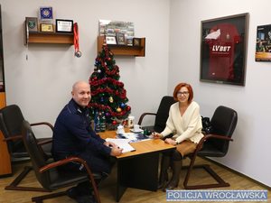 Porozumienie o współpracy pomiędzy Komendą Miejską Policji we Wrocławiu a Poradnią Psychologiczną Era Psyche