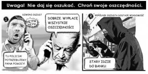 Oszuści wciąż próbują pozbawić seniorów oszczędności