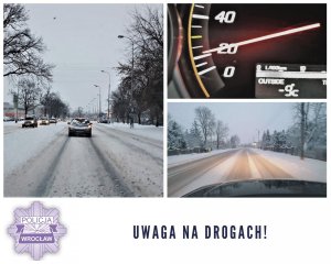 Bardzo trudne warunki na drogach Wrocławia i powiatu wrocławskiego. Apelujemy o ostrożność!
