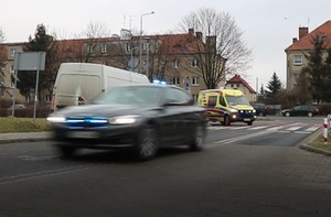 Wrocławscy policjanci pilotowali transport najcenniejszego daru życia [FILM]
