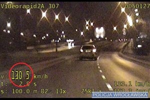 Przekroczył dopuszczalną prędkość o 70 km/h. Został ukarany mandatem w wysokości 2000 złotych