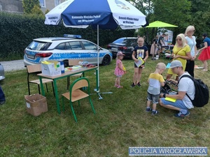 Leśniccy policjanci wzięli udział w festynie