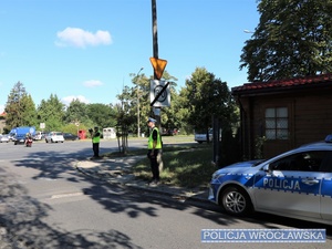 Policjanci na posterunku