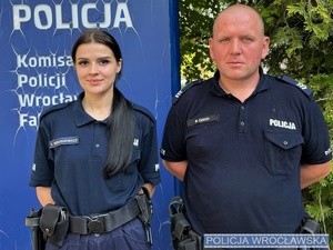 Policjantka i policjant