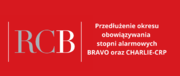 Przedłużenie obowiązywania stopni alarmowych BRAVO oraz CHARLIE-CRP – do 30 listopada 2022r.