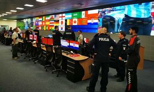 Polscy policyjni spottersi na Mistrzostwach Świata w Piłce Nożnej w Katarze