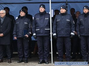 Zwierzchnictwo wrocławskiej Policji oraz wojewoda dolnośląski