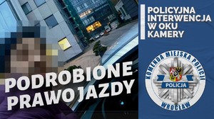 Prawo jazdy kupił, poprzedniego dnia brał narkotyki, a wpadł, bo jechał bez zapiętych pasów - policyjna interwencja w oku kamery [NAGRANIE]