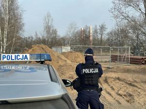 Policjanci zakończyli działania w związku ze znalezionym 250 kg niewybuchem przy ul. Białowieskiej