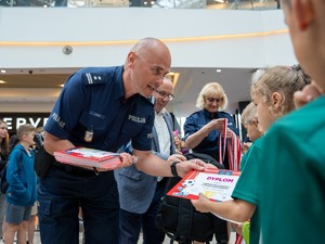 Zastępca Komendanta Miejskiego Policji we Wrocławiu mł. insp. Sławomir Wołk