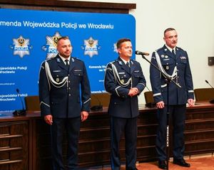 Wprowadzenie Zastępcy Komendanta Wojewódzkiego Policji we Wrocławiu