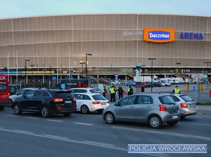 Bezpiecznie podczas niedzielnego meczu pomiędzy WKS Śląsk Wrocław i Cracovią