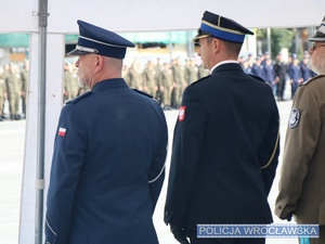 Policjant Komendy Wojewódzkiej Policji we Wrocławiu