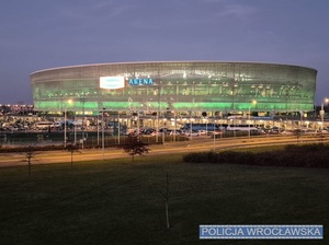 Panorama Stadionu Miejskiego we Wrocławiu.