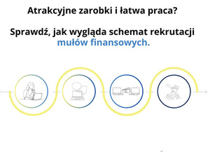 Atrakcyjna oferta i łatwy zarobek? W ten sposób rekrutuje się muła!