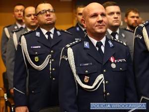 Komendant Miejski Policji inspektor Rafał Siczek