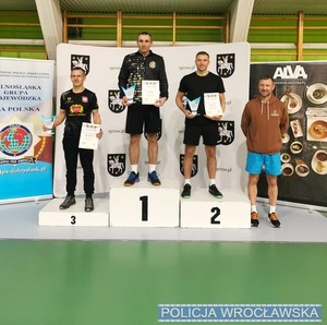 Za nami X Mistrzostwa Dolnego Śląska służb mundurowych w badmintonie