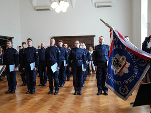 Ślubowanie nowych funkcjonariuszy dolnośląskiej Policji