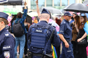 Spokojnie podczas 17. Wrocławskiego Marszu Równości