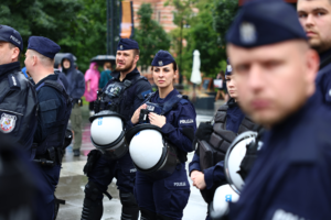 Spokojnie podczas 17. Wrocławskiego Marszu Równości