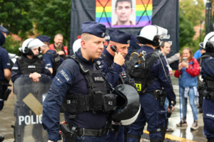 Spokojnie podczas 17. Wrocławskiego Marszu Równości