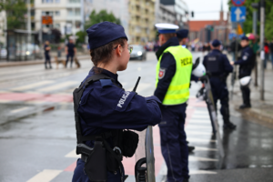 Spokojnie podczas 17. Wrocławskiego Marszu Równości