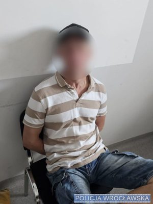 na zdjęciu widać sprawcę kradzieży rowerów