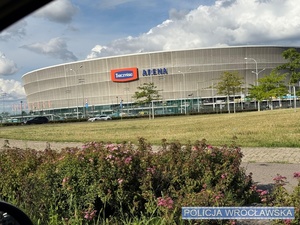 Bezpiecznie podczas meczu pomiędzy WKS Śląsk Wrocław a Wieczysta Kraków