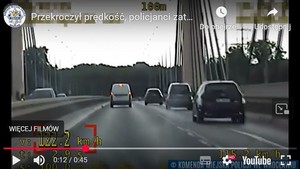 Wrocławska drogówka zatrzymała prawo jazdy kierowcy, który przekroczył prędkość o 62km/h