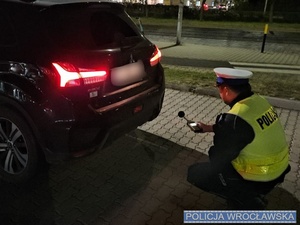 Kolejna akcja wrocławskiej drogówki polegająca na pomiarze poziom hałasu generowanego przez auta i motocykle