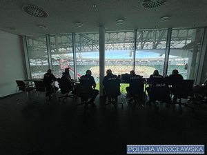 Podsumowanie zabezpieczenia meczu piłki nożnej pomiędzy WKS Śląsk Wrocław a GKS Tychy