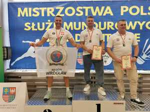 Sukces naszego funkcjonariusza na Mistrzostwach Polski Służb Mundurowych w Badmintonie