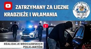 35-latek odpowie za liczne kradzieże oraz rozbój – skuteczna praca policjantów z komisariatu na wrocławskim Ołbinie
