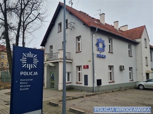 Podziękowanie dla funkcjonariusza Komisariatu Policji Wrocław-Osiedle