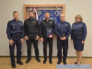 Porozumienie o współpracy pomiędzy Komendą Miejską Policji we Wrocławiu a Fundacją Wodna Służba Ratownicza