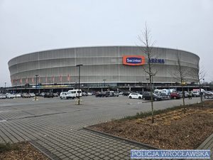 Zabezpieczenie meczu piłki nożnej Śląsk Wrocław - Odra Opole