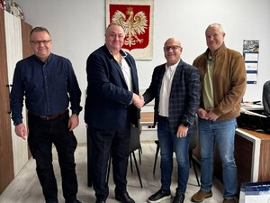 Konsul Honorowy Francji z wizytą w Komendzie Miejskiej Policji we Wrocławiu