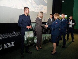 Uroczyste podziękowania dla Komendy Miejskiej Policji we Wrocławiu za udział w projekcie „Dolnośląska Zima 2026”