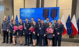 17 dolnośląskich policjantów wyróżnionych odznaką imienia podkomisarza Policji Andrzeja Struja