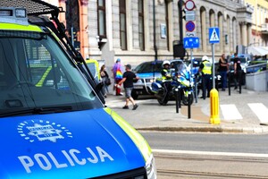 Zdjęcia z zabezpieczenia Marszu Równości