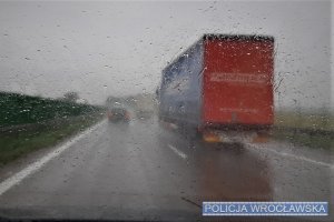 Zdjęcie przedstawia fragment autostrady A4