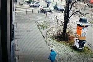 Zdarzenie drogowe na skrzyżowaniu ulicy Kruczej i Zaporoskiej