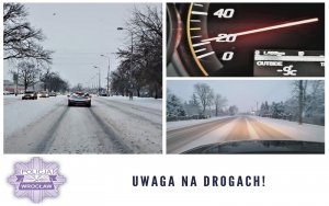 „Atak zimy” we Wrocławiu i okolicach. Apelujemy o ostrożność!