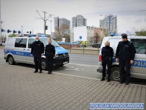 Wrocławscy policjanci uczcili pamięć poległego na służbie asp. Michała Kędzierskiego. Pamiętamy...