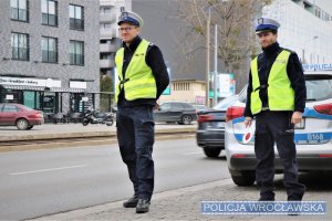 Policjanci z Wydziału Ruchu Drogowego