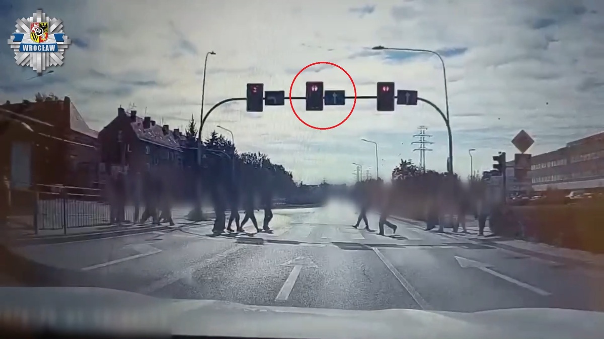 Policjanci apelują o ostrożność na przejściach dla pieszych. Nagranie ku przestrodze