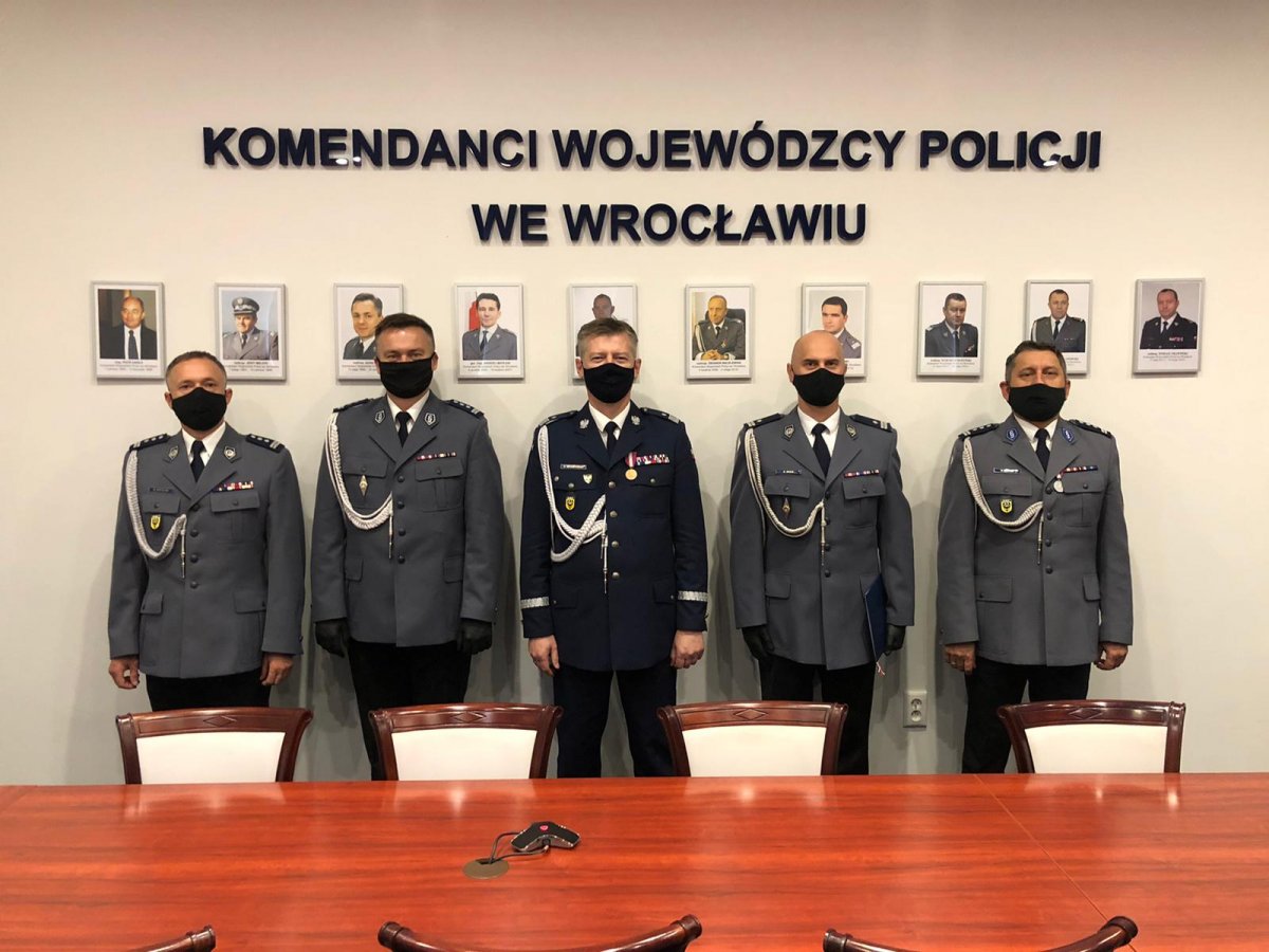 Komenda Miejska Policji We Wrocławiu Policjantki I Policjanci Powołanie Zastępcy Komendanta Miejskiego Policji we Wrocławiu - Bieżące